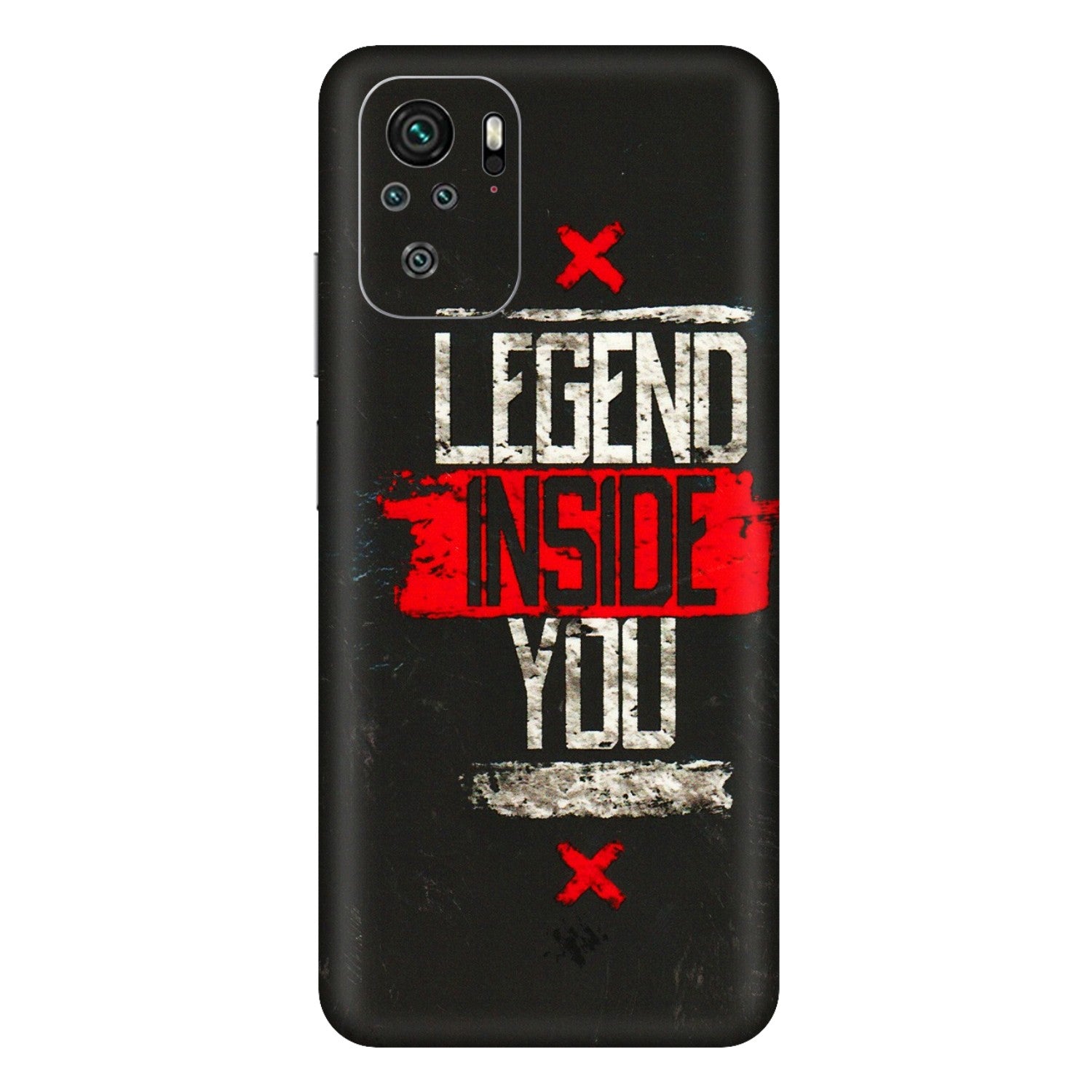 Xiaomi Redmi Phone Skins (All Models) - Legend Inside You - 3D Embossed Finish (L-186) Redmi Note 11SE