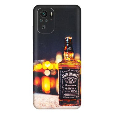 Xiaomi Redmi Phone Skins (All Models) - JD Whiskey Bottle - 3D Embossed Finish (L-20) Redmi Note 11SE