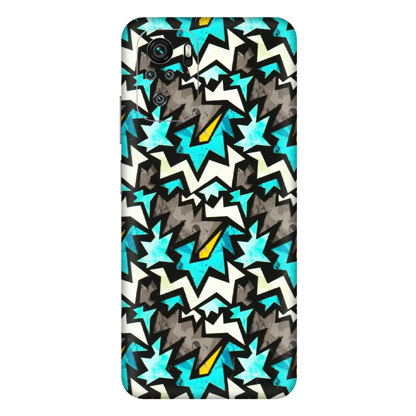 Xiaomi Redmi Phone Skins (All Models) - Funky Zig Zag - 3D Embossed Finish (L-223) Redmi Note 11SE
