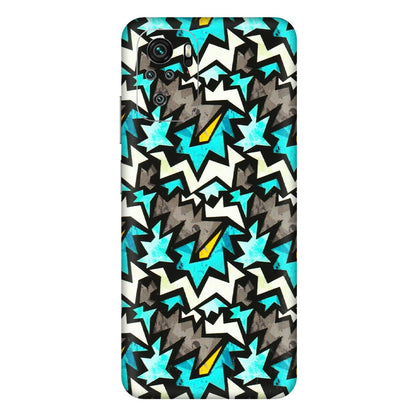 Xiaomi Redmi Phone Skins (All Models) - Funky Zig Zag - 3D Embossed Finish (L-223) Redmi Note 11SE