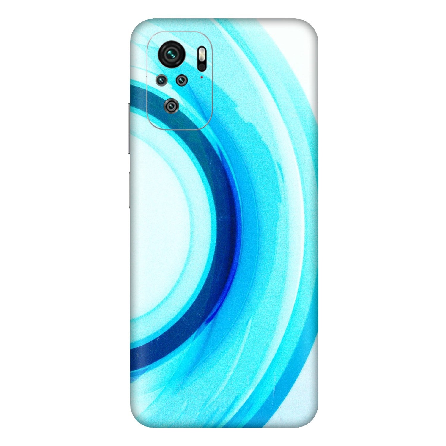 Xiaomi Redmi Phone Skins (All Models) - The Blue Curve - 3D Embossed Finish (L-244) Redmi Note 11SE