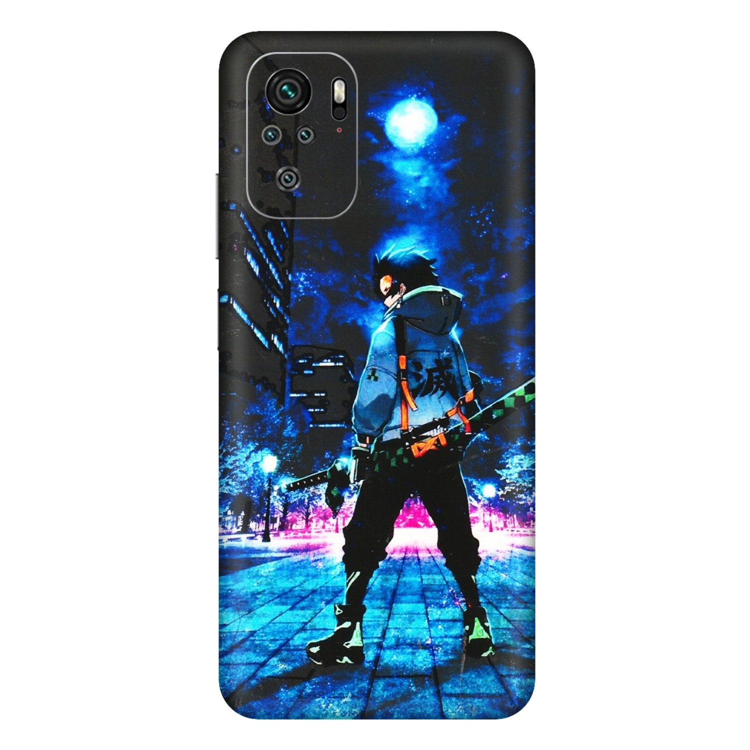 Xiaomi Redmi Phone Skins (All Models) - Demon Slayer Sword - 3D Embossed Finish (L-247) Redmi Note 11SE