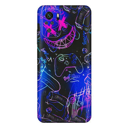 Xiaomi Redmi Phone Skins (All Models) - Gamers Paradise - 3D Embossed Finish (L-258) Redmi Note 11SE