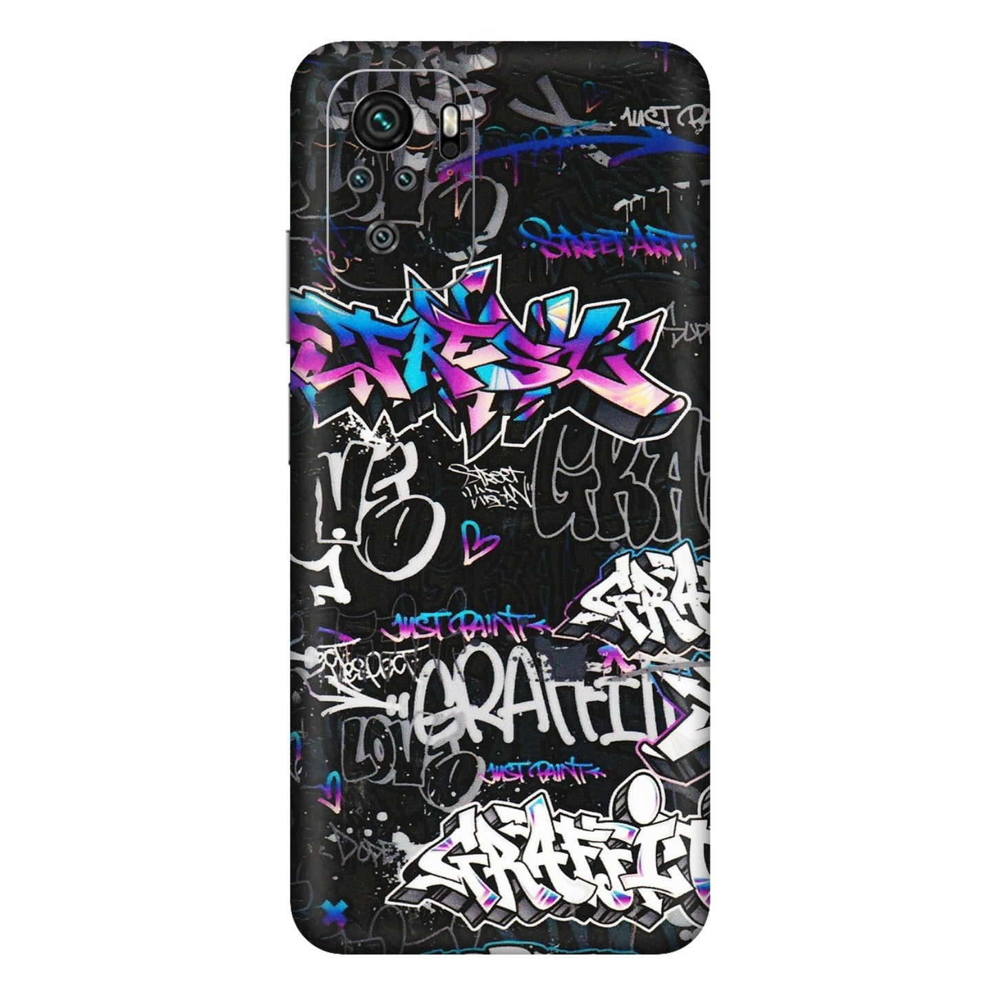 Xiaomi Redmi Phone Skins (All Models) - Graffiti Killer - 3D Embossed Finish (L-274) Redmi Note 11SE