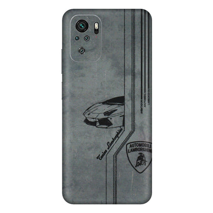 Xiaomi Redmi Phone Skins (All Models) - New Lamborgini Aventador - 3D Embossed Finish (L-321) Redmi Note 11SE