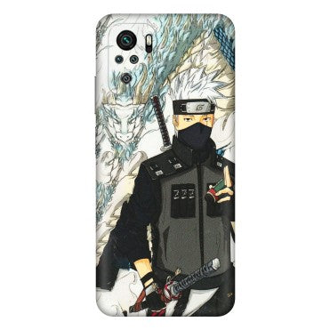 Xiaomi Redmi Phone Skins (All Models) - Kakashi Hatake Naruto Anime - 3D Embossed Finish (L-46) Redmi Note 11SE