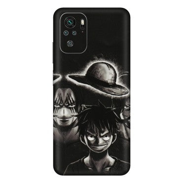 Xiaomi Redmi Phone Skins (All Models) - Black Luffy Hat - 3D Embossed Finish (L-57) Redmi Note 11SE