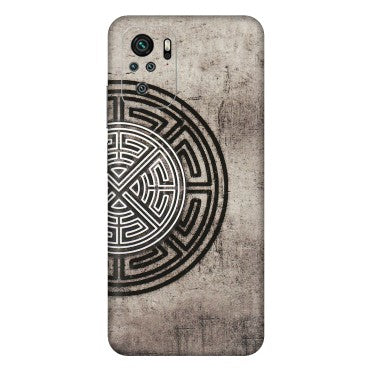 Xiaomi Redmi Phone Skins (All Models) - Mysterious Circular Design - 3D Embossed Finish (L-63) Redmi Note 11SE