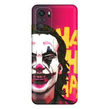 Xiaomi Redmi Phone Skins (All Models) - Joker Evil Laugh - 3D Embossed Finish (L-97) Redmi Note 11SE