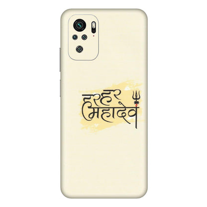 Xiaomi Redmi Phone Skins (All Models) - Har Har Mahadev - Matte Finish (M-10) Redmi Note 11SE