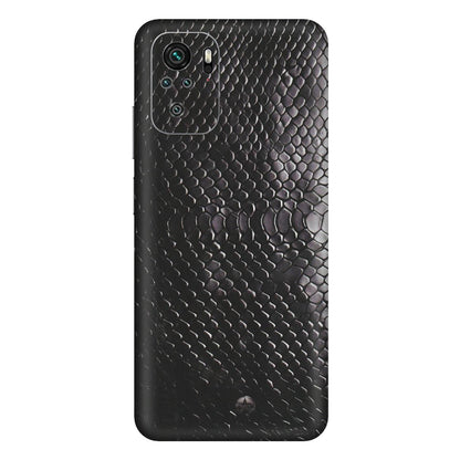 Xiaomi Redmi Phone Skins (All Models) - Black Snack Leather - Matte Finish (M-147) Redmi Note 11SE