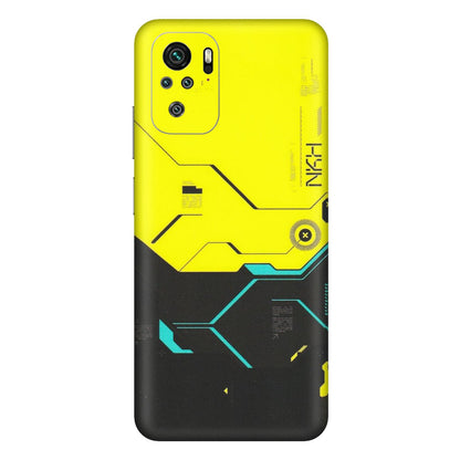 Xiaomi Redmi Phone Skins (All Models) - Black Yellow Technica - Matte Finish (M-53) Redmi Note 11SE