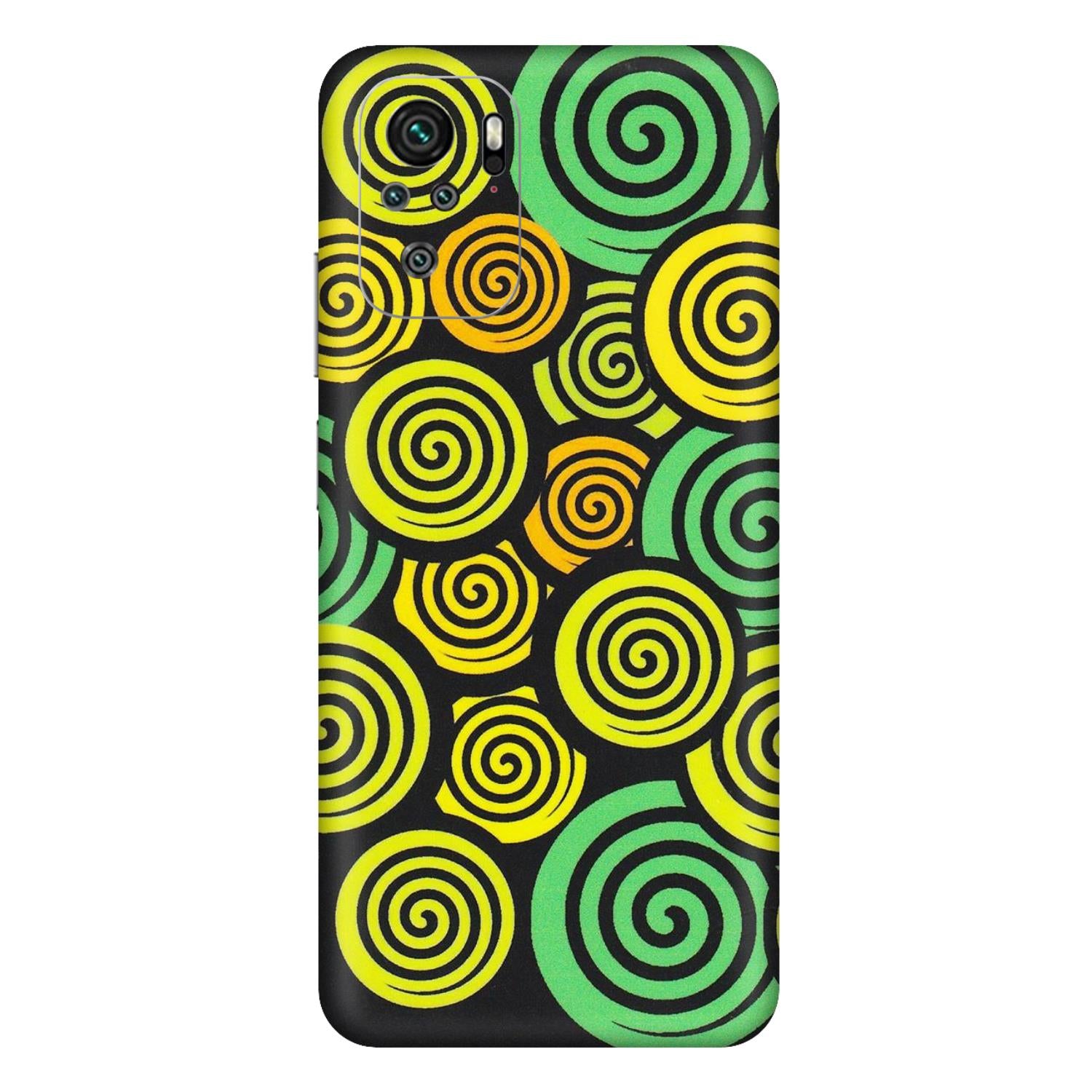 Xiaomi Redmi Phone Skins (All Models) - Crazy Spiral - Matte Finish (M-91) Redmi Note 11SE