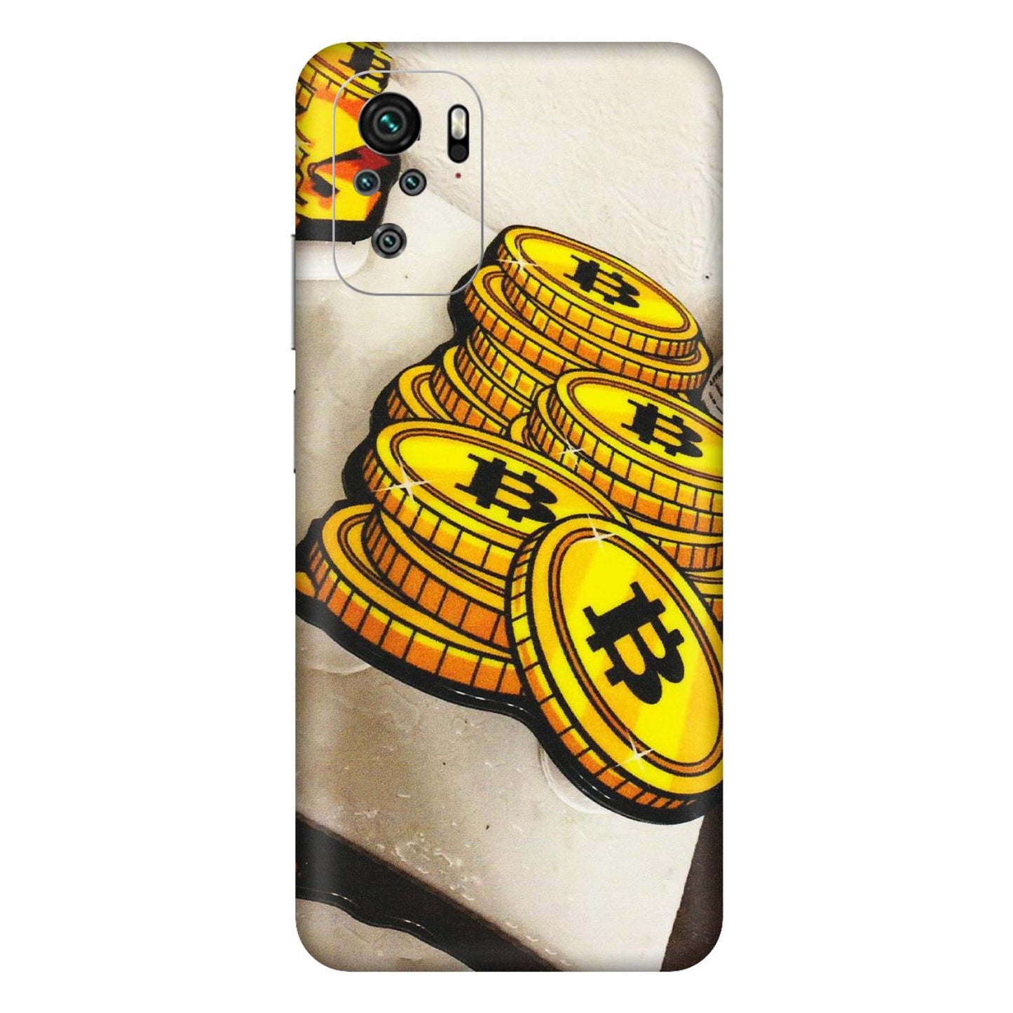 Xiaomi Redmi Phone Skins (All Models) - Billionaire Bitcoin Collection - Matte Finish (M-92) Redmi Note 11SE