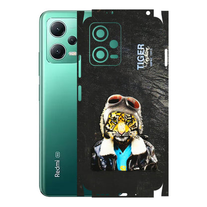 Xiaomi Redmi Phone Skins (All Models) - Rider Tiger - 3D Embossed Finish (L-113) Redmi Note 12 5G