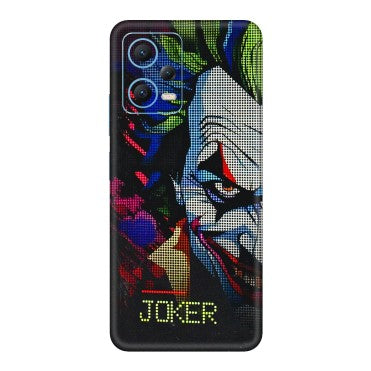 Xiaomi Redmi Phone Skins (All Models) - Joker Dot Matrix - 3D Embossed Finish (L-08) Redmi Note 12 5G