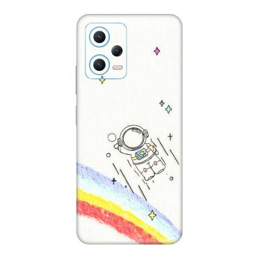 Xiaomi Redmi Phone Skins (All Models) - Milkyway Astronaut - 3D Embossed Finish (L-110) Redmi Note 12 5G