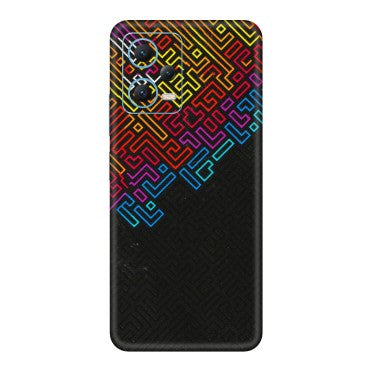 Xiaomi Redmi Phone Skins (All Models) - Dotme Pattern Art - 3D Embossed Finish (L-121) Redmi Note 12 5G