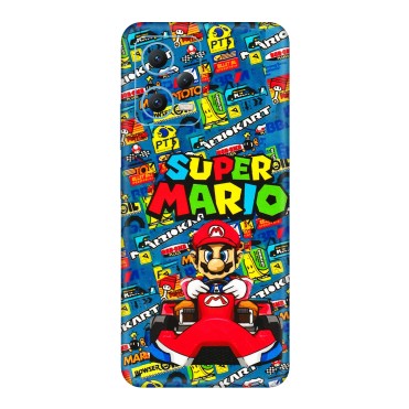 Xiaomi Redmi Phone Skins (All Models) - Super Mario Kart - 3D Embossed Finish (L-140) Redmi Note 12 5G