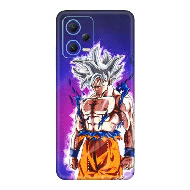 Xiaomi Redmi Phone Skins (All Models) - Goku Purple Anime - 3D Embossed Finish (L-147) Redmi Note 12 5G