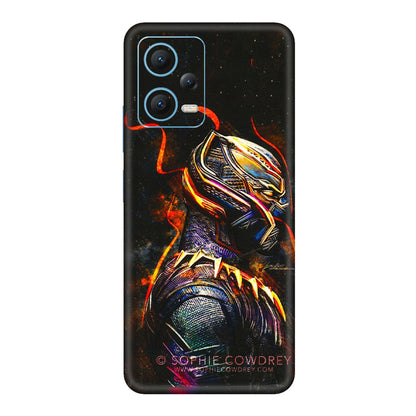 Xiaomi Redmi Phone Skins (All Models) - Black Panther - 3D Embossed Finish (L-190) Redmi Note 12 5G