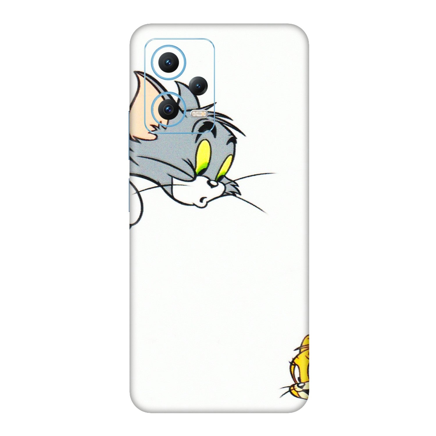 Xiaomi Redmi Phone Skins (All Models) - Cute Tom And Jerry - 3D Embossed Finish (L-220) Redmi Note 12 5G