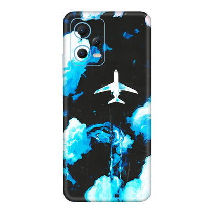 Xiaomi Redmi Phone Skins (All Models) - Travel In Airline - 3D Embossed Finish (L-264) Redmi Note 12 5G