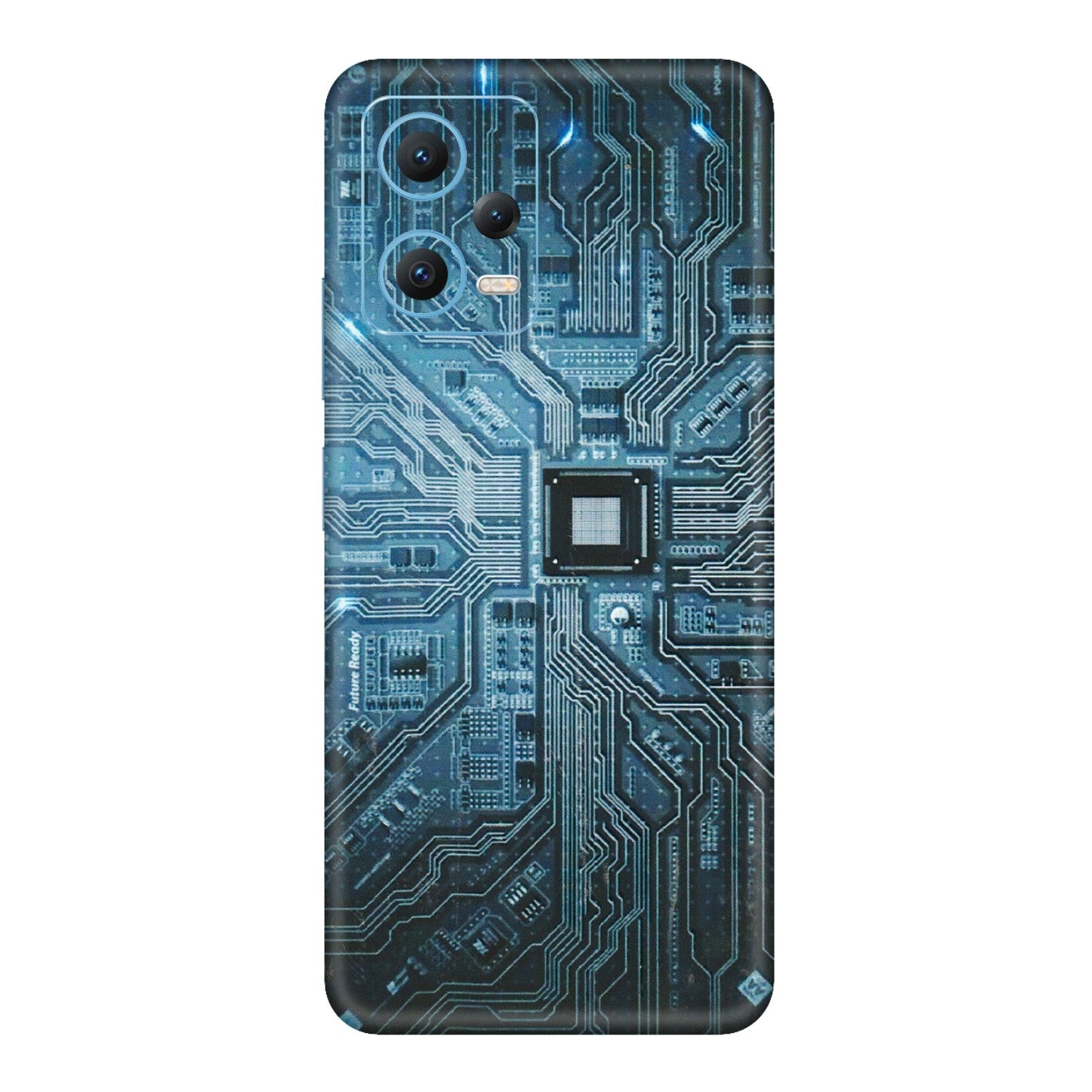 Xiaomi Redmi Phone Skins (All Models) - Original Circuit - 3D Embossed Finish (L-267) Redmi Note 12 5G