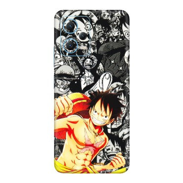 Xiaomi Redmi Phone Skins (All Models) - Anime Comics Games Doodles - 3D Embossed Finish (L-27) Redmi Note 12 5G