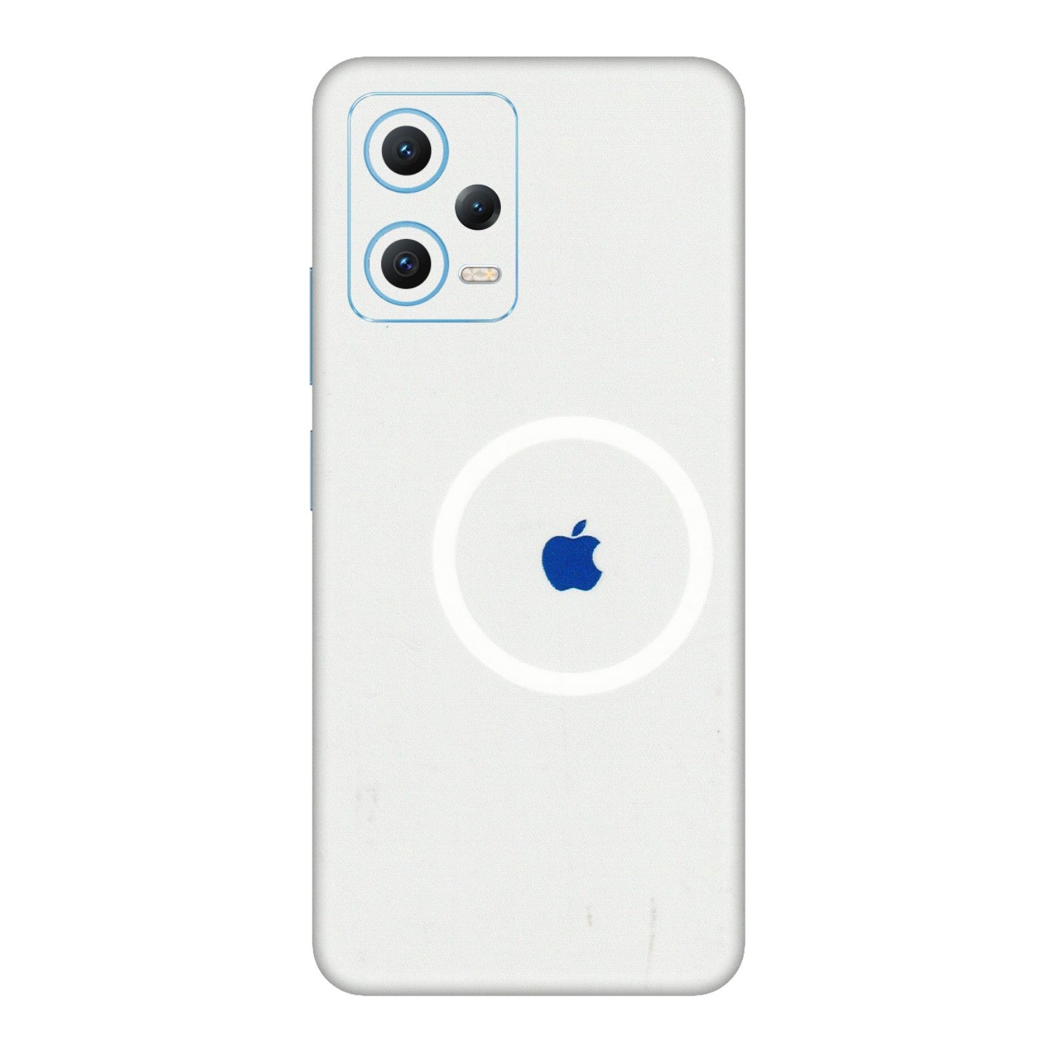 Xiaomi Redmi Phone Skins (All Models) - iPhone Magsafe Logo - 3D Embossed Finish (L-320) Redmi Note 12 5G