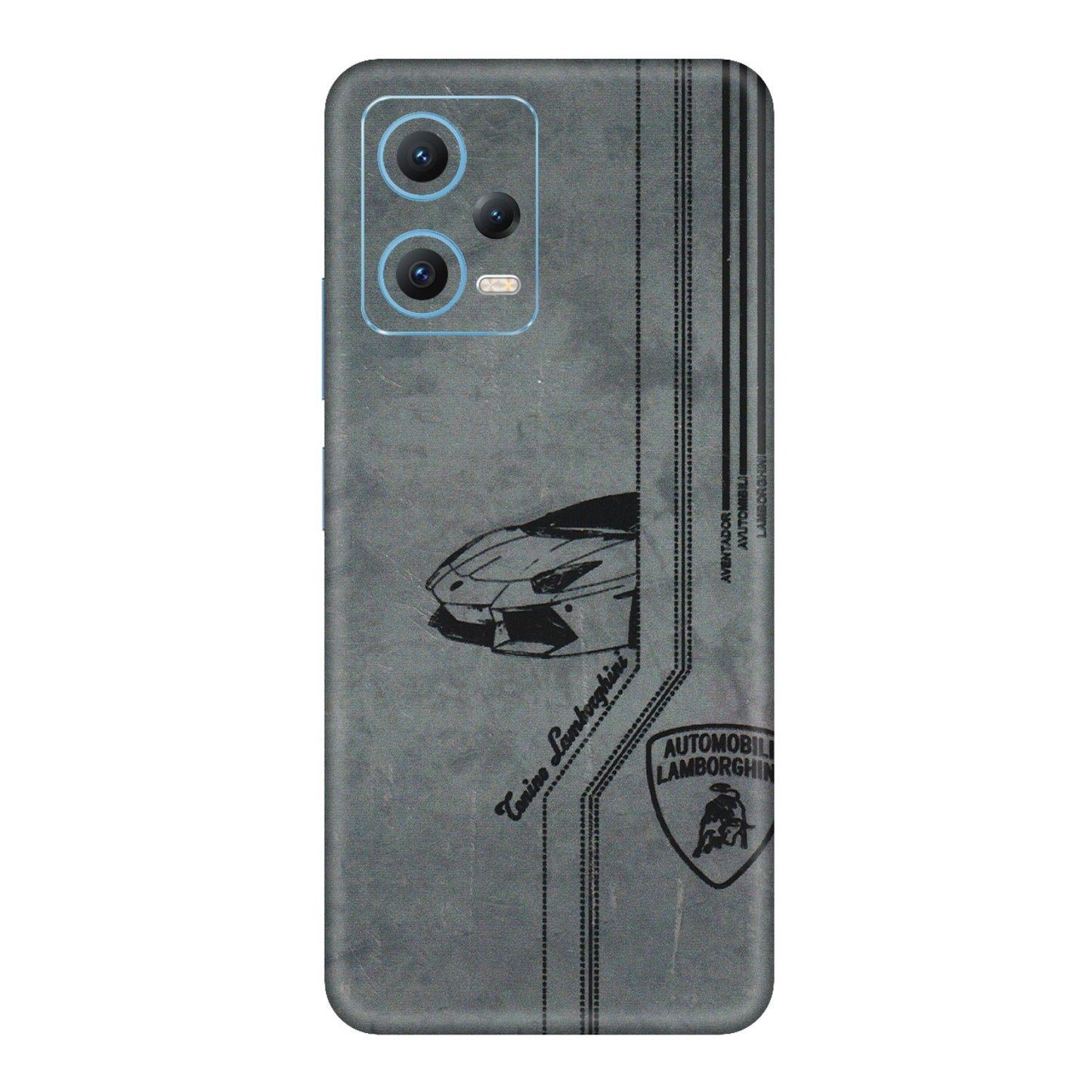 Xiaomi Redmi Phone Skins (All Models) - New Lamborgini Aventador - 3D Embossed Finish (L-321) Redmi Note 12 5G