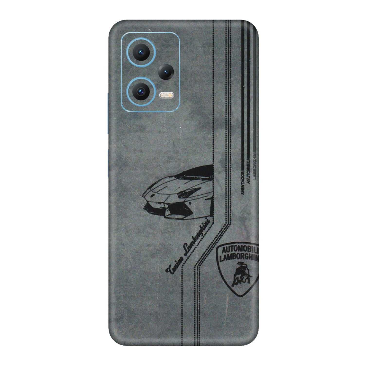 Xiaomi Redmi Phone Skins (All Models) - New Lamborgini Aventador - 3D Embossed Finish (L-321) Redmi Note 12 5G