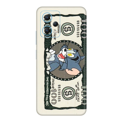 Xiaomi Redmi Phone Skins (All Models) - Tom Hundred Dollar - 3D Embossed Finish (L-324) Redmi Note 12 5G