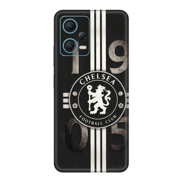 Xiaomi Redmi Phone Skins (All Models) - Chelsea Fan Club - 3D Embossed Finish (L-36) Redmi Note 12 5G