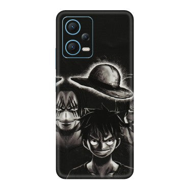 Xiaomi Redmi Phone Skins (All Models) - Black Luffy Hat - 3D Embossed Finish (L-57) Redmi Note 12 5G
