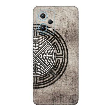 Xiaomi Redmi Phone Skins (All Models) - Mysterious Circular Design - 3D Embossed Finish (L-63) Redmi Note 12 5G