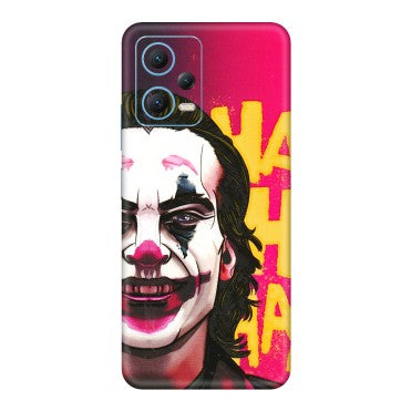 Xiaomi Redmi Phone Skins (All Models) - Joker Evil Laugh - 3D Embossed Finish (L-97) Redmi Note 12 5G
