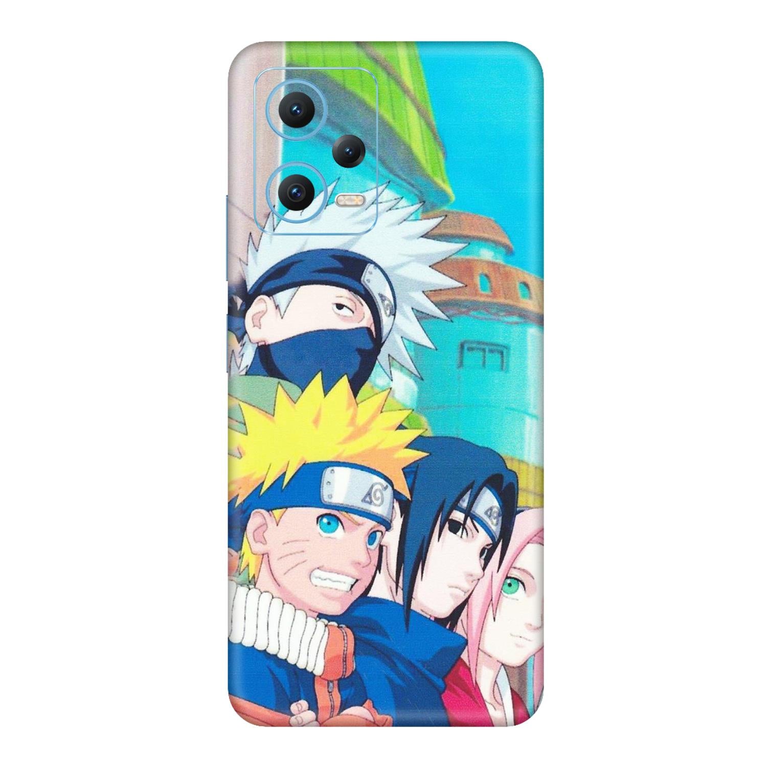 Xiaomi Redmi Phone Skins (All Models) - Team Minato And Kakashi - Matte Finish (M-101) Redmi Note 12 5G