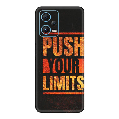 Xiaomi Redmi Phone Skins (All Models) - Push Your Limits - Matte Finish (M-118) Redmi Note 12 5G