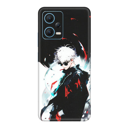 Xiaomi Redmi Phone Skins (All Models) - Gojo Powerful Charater Kaisen Anime - Matte Finish (M-144) Redmi Note 12 5G