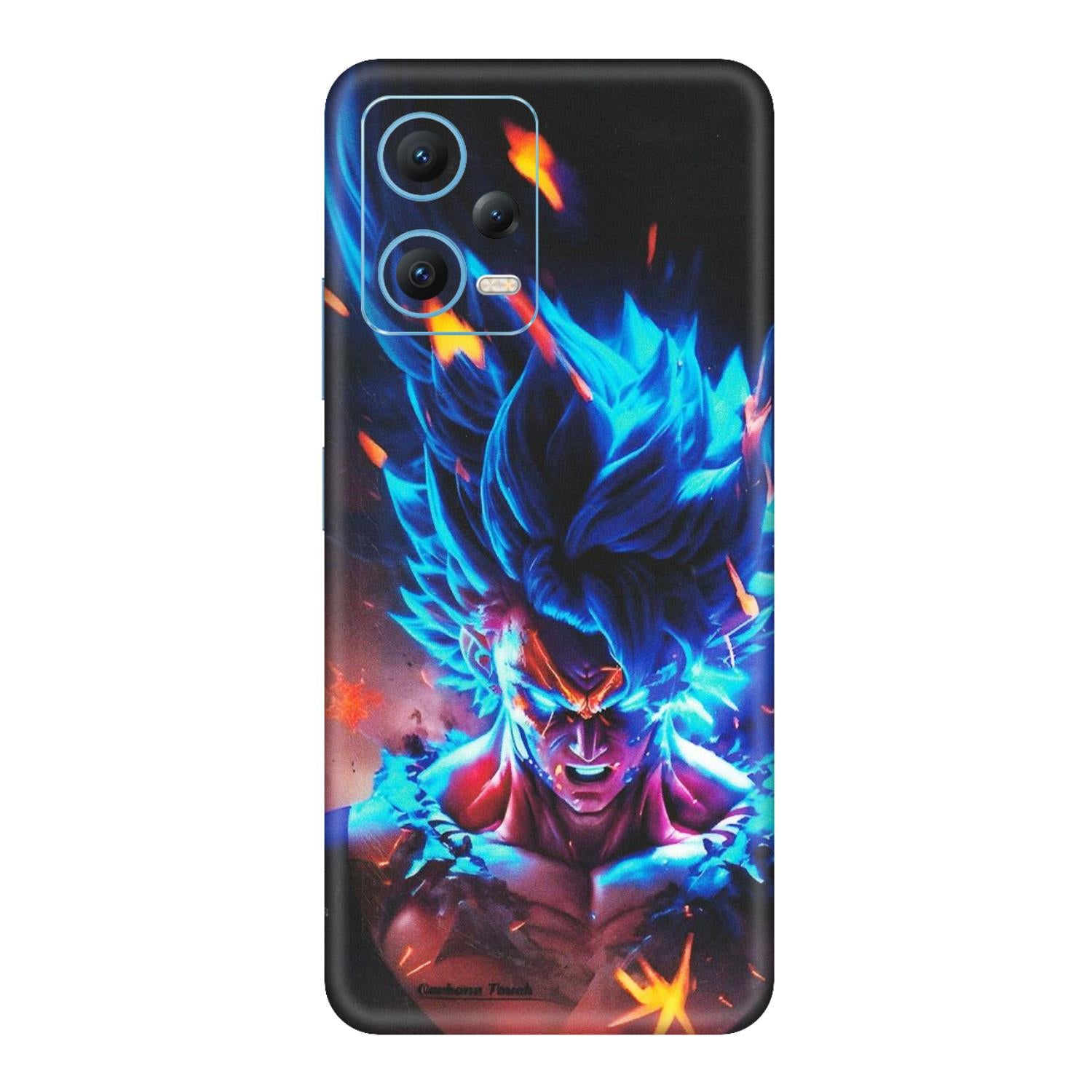Xiaomi Redmi Phone Skins (All Models) - Angry Goku Dragon Ball Anime - Matte Finish (M-150) Redmi Note 12 5G