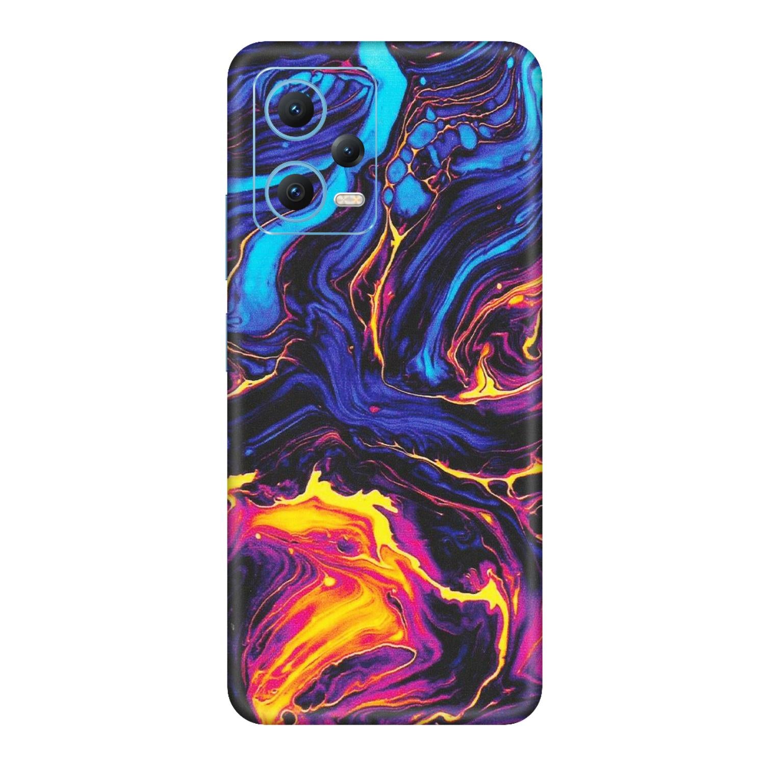 Xiaomi Redmi Phone Skins (All Models) - Abstract Paint Classy - Matte Finish (M-15) Redmi Note 12 5G
