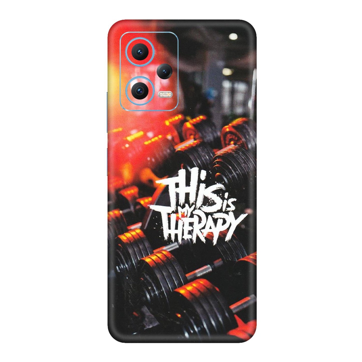 Xiaomi Redmi Phone Skins (All Models) - GYM Lover Therapy - Matte Finish (M-160) Redmi Note 12 5G