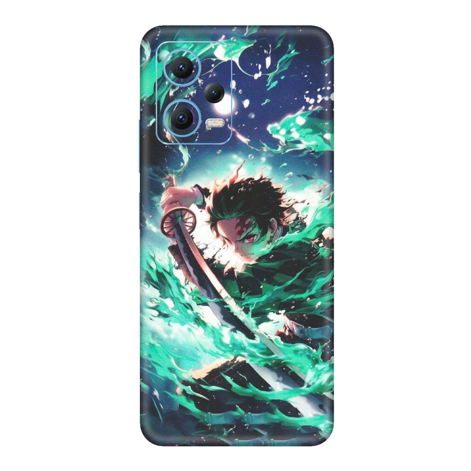 Xiaomi Redmi Phone Skins (All Models) - Sword Fighter Anime - Matte Finish (M-29) Redmi Note 12 5G