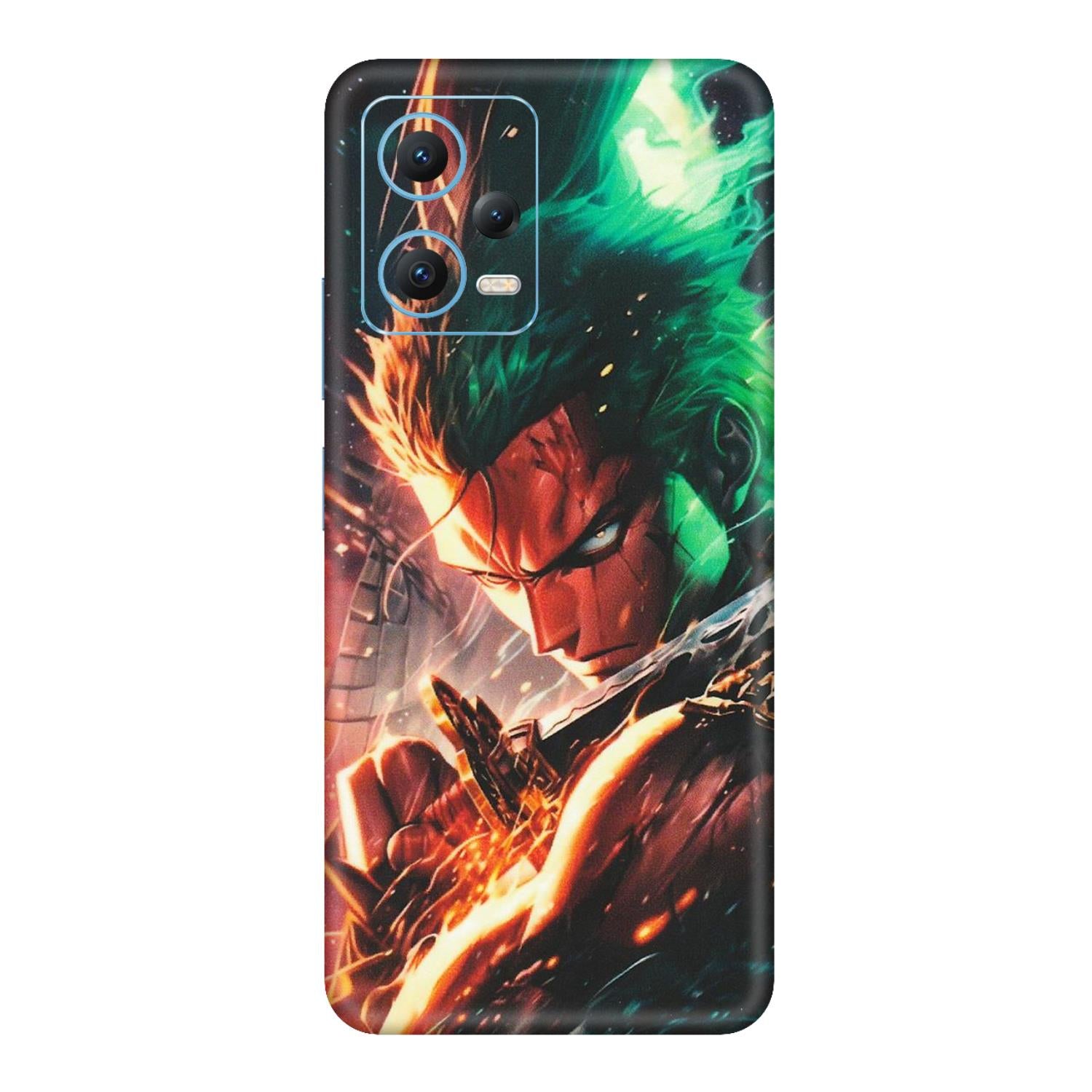 Xiaomi Redmi Phone Skins (All Models) - Anime Gojo Sword - Matte Finish (M-32) Redmi Note 12 5G