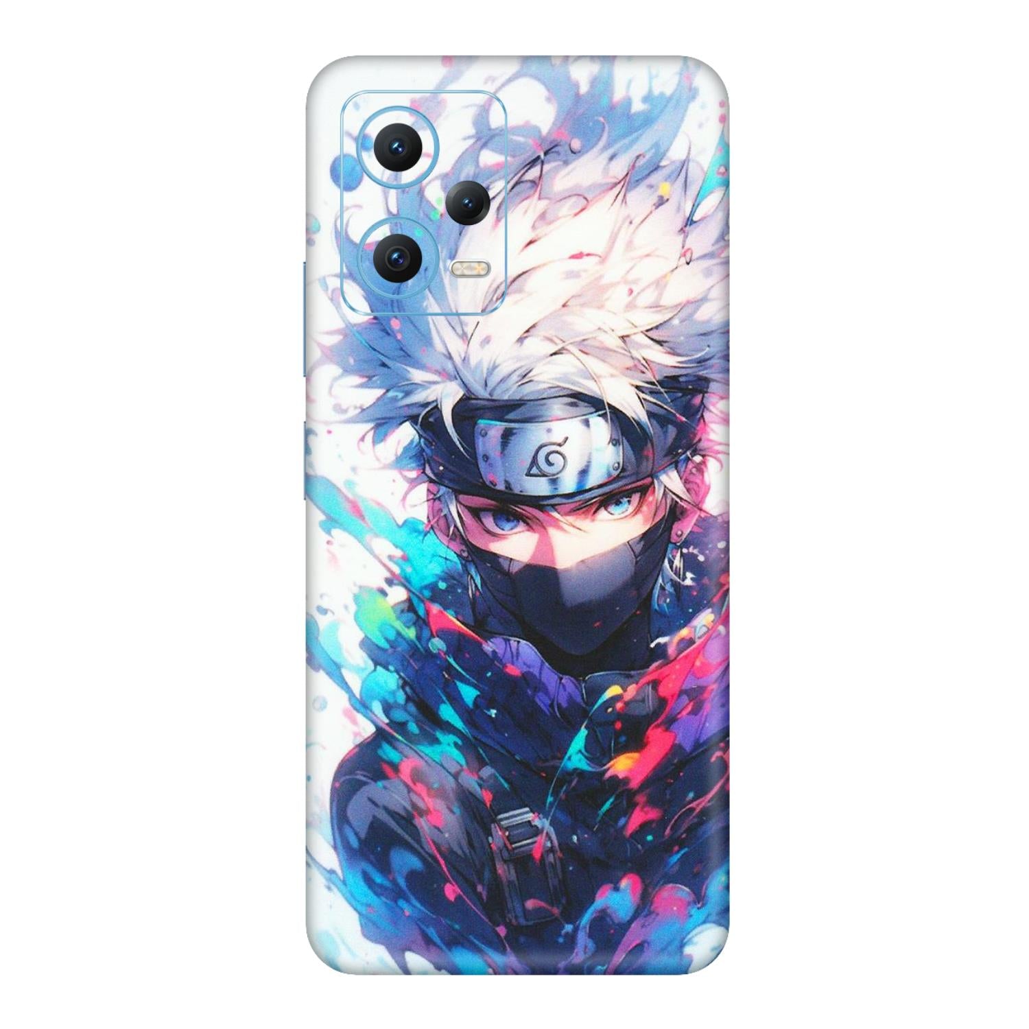 Xiaomi Redmi Phone Skins (All Models) - Naruto Face Mask - Matte Finish (M-03) Redmi Note 12 5G
