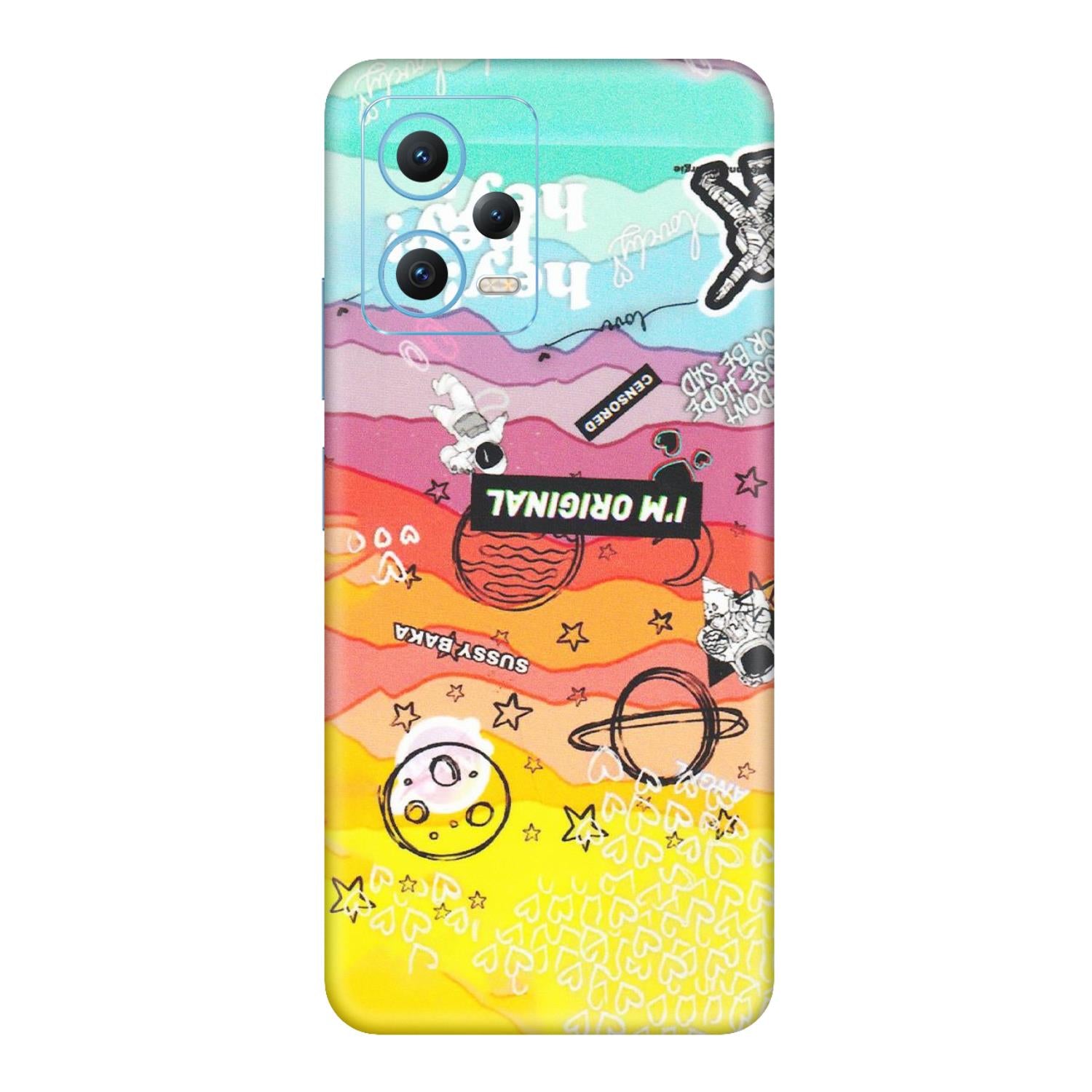 Xiaomi Redmi Phone Skins (All Models) - The Original Astronaut - Matte Finish (M-79) Redmi Note 12 5G