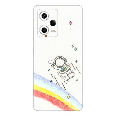 Xiaomi Redmi Phone Skins (All Models) - Milkyway Astronaut - 3D Embossed Finish (L-110) Redmi Note 12 Pro 5G