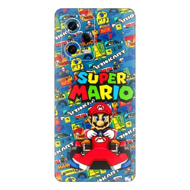 Xiaomi Redmi Phone Skins (All Models) - Super Mario Kart - 3D Embossed Finish (L-140) Redmi Note 12 Pro 5G