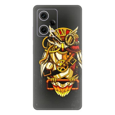 Xiaomi Redmi Phone Skins (All Models) - Classy Smart Owl - 3D Embossed Finish (L-144) Redmi Note 12 Pro 5G